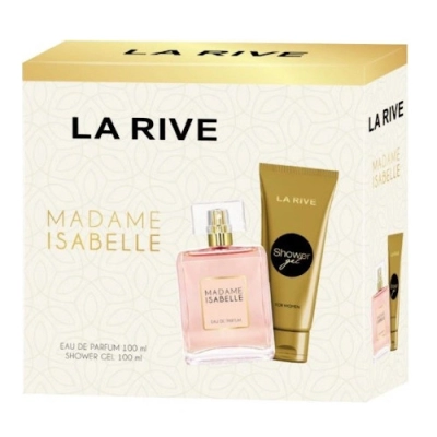 La Rive Madame Isabelle - Zestaw damski woda perfumowana 100 ml, Żel pod prysznic 100 ml