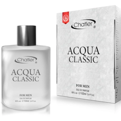 Chatler Acqua Classic Men - zestaw promocyjny, woda perfumowana 100 ml + woda perfumowana 30 ml