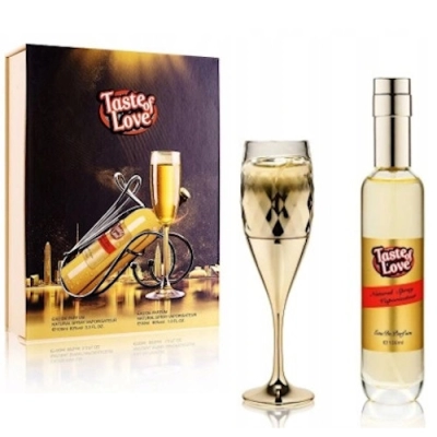 Sellion Taste Of Love Gold - zestaw dla kobiet, woda perfumowana 100 ml, woda perfumowana 30 ml